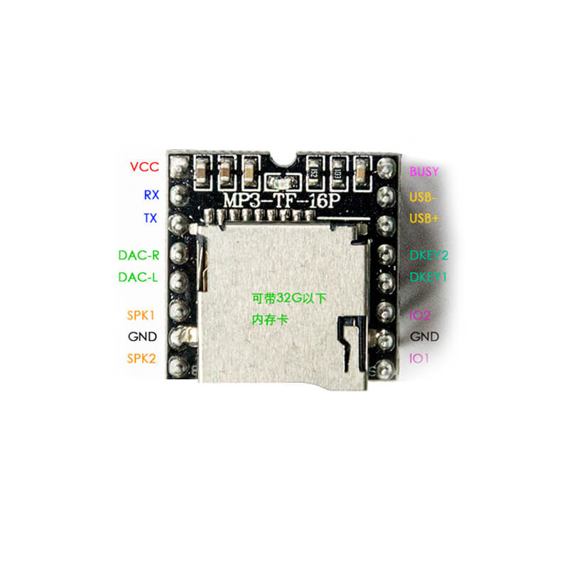 MP3-TF-16P提供串口的MP3？